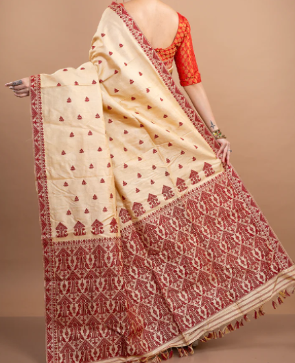 Muga Silk Saree